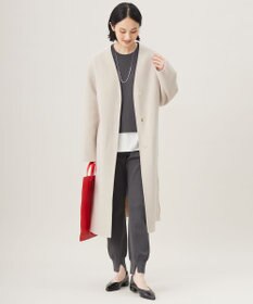 自由区 L 【セットアップ対応・洗える】レーヨンストレッチプルオーバー ニット