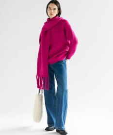 23区 S 【滝沢眞規子さん着用/VERY掲載/洗える】23区DENIM ストレッチ ワイドパンツ