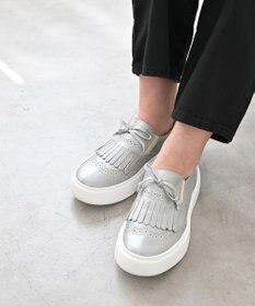 Pointer 日本製 本革タッセルスニーカー