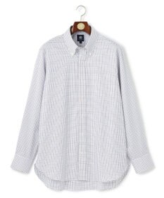 J.PRESS MEN 【KING SIZE】【PREMIUM PLEATS / 形態安定】スーピマコットンタッタソールチェック シャツ/B.D.