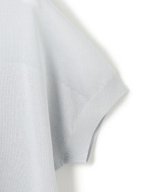 23区 【洗える】シャイニーシアー ドルマン ニット