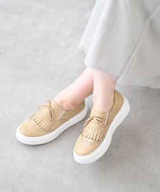 Pointer 日本製 本革タッセルスニーカー