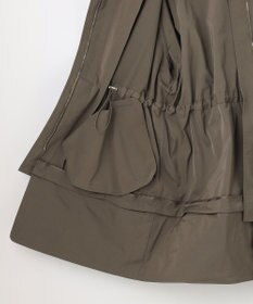 自由区 L 【撥水加工/洗える】キルトコンビアウター