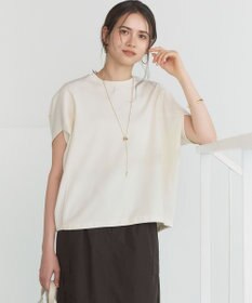 23区 【SLOW/一部店舗限定】ライトダンボール ドロストデザイン カットソー