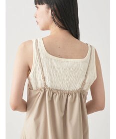 earth music&ecology ドロストデザインキャミワンピース