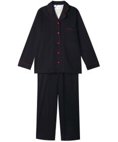 une nana cool 【綿100％】シルケットスムースパシャマ　ＭＡＤＥ　ＷＩＴＨ　ＬＩＢＥＲＴＹ　ＦＡＢＲＩＣ