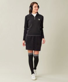 23区GOLF セットアップ可【WOMEN】ストレッチモール ニット スカート