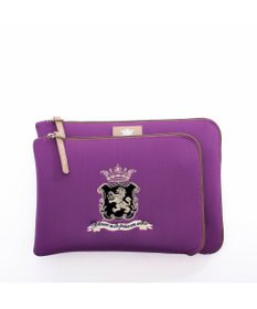 A.D.M.J. 【魔法の様に軽い】マジックライト/スパニッシュファブリックエンブレム刺しゅうフラットポーチ2セット(L/LL)