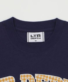 WEGO 【ユニセックス着用ITEM/MLサイズ展開】チェックカレッジグラフィックT（SS）