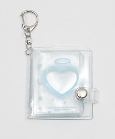WEGO 【痛バ＆推し活グッズ】クリアハートIDフォトアルバムキーホルダー
