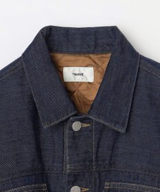 NAVE 【ReNAVE・洗える/中綿】ライトデニム ブルゾン