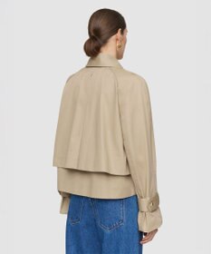 JOSEPH コットンブレンド　トレンチジャケット