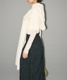 Green Parks フードマフラー＋ケープニット