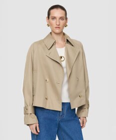 JOSEPH コットンブレンド　トレンチジャケット
