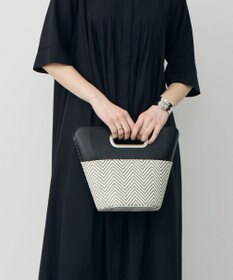 ICB 【先行予約】 フェイクラフィア2WAYバッグ