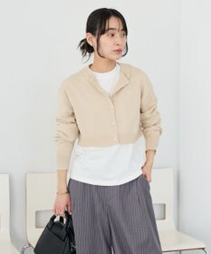 CRAFT STANDARD BOUTIQUE 選べる丈/クルーネックカーディガン