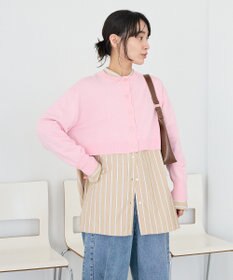 CRAFT STANDARD BOUTIQUE 選べる丈/クルーネックカーディガン