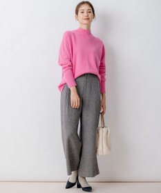 組曲 【8色展開・WEB限定】ウールカシミヤミックス ハイネック ニット