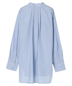 Green Parks 胸元ポケットイージーケアストライプシャツ