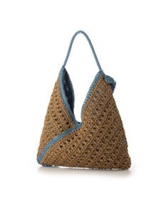 UNBILLION cachecache フリル編みワンハンドルクロッシェトート