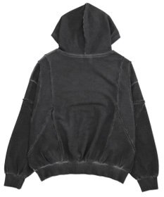 WEGO 【ユニセックス着用ITEM/MLサイズ展開】コールドダイスウィッチングプルパーカー