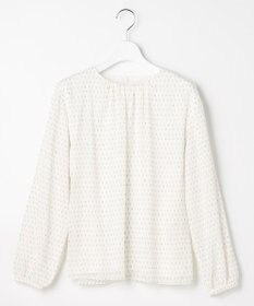 J.PRESS LADIES カットジャカードプリント カットソー