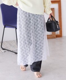 AMERICAN HOLIC サイドスリットレーススカート