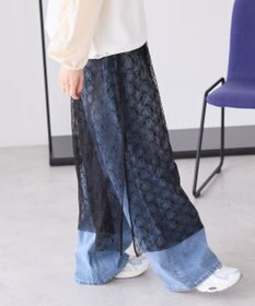 AMERICAN HOLIC サイドスリットレーススカート