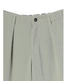 Green Parks コーデュロイワイドパンツ