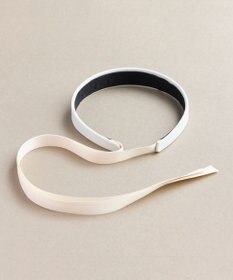 Phoebe ハングリボンカチューシャ　ホワイト