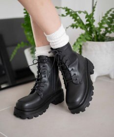 WEGO レースアップショートブーツ