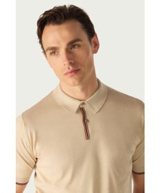 DAKS John Smedley for DAKS ハウスストライプポロシャツ