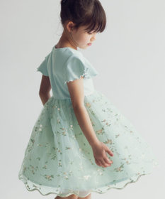 TOCCA ドレス　ワンピース　フォーマル　花柄刺繍　チュールスカート　110
