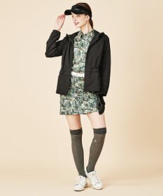 23区GOLF 【WOMEN】キャンピングカモ柄プリントカルゼ スカート