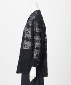 23区 【GOLD LABEL】モチーフレース シャツ ブラウス