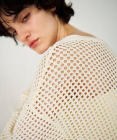 GRACE CONTINENTAL メッシュドルマン2WAYニット