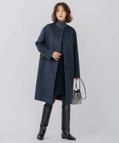 23区 【CLASSY.12月号掲載】カウヘアー ミニ巾着 バッグ