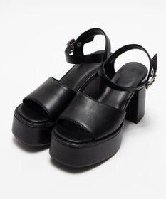 WEGO ヒールデザインサンダル