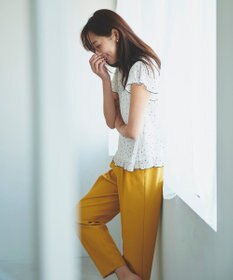 Feroux プリーツディテール ブラウス