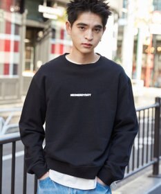 WEGO 【ユニセックス着用ITEM】THEBOYエルボーパッチクルーネックPO