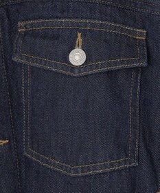 NAVE 【ReNAVE・洗える/中綿】ライトデニム ブルゾン