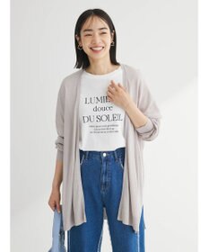 Green Parks 推しニット　ゆったりミドル丈カーディガン