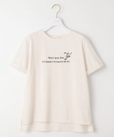 ANY SIS L ロゴ刺繍 Tシャツ
