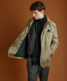 JOSEPH ABBOUD 【ストレッチ】フランネルジャージ ベスト