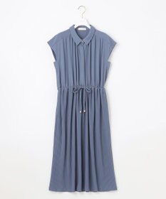 ANY SIS 【接触冷感・吸水速乾・UVケア】エアリードレープスムースプリーツ ワンピース