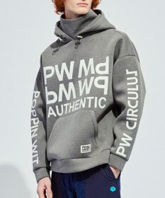 PW CIRCULUS 【NEWデザイン】【MEN】 LOGO graphic  デタッチャブルフーディー