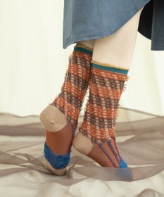 COQ ミケネコテイル リバーシブルファーソックス