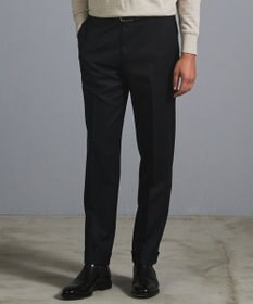 GOTAIRIKU 【保温性/ストレッチ/シワになりにくい】サキソニーストレッチパンツ_ノータック(25年モデル） ブラック系8