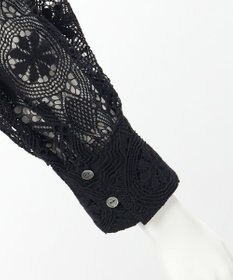 23区 【GOLD LABEL】モチーフレース シャツ ブラウス