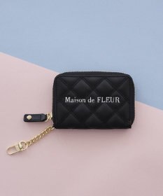 Maison de FLEUR スクエアキルティングコインケース